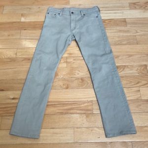Men’s levis 513 skinny jeans
